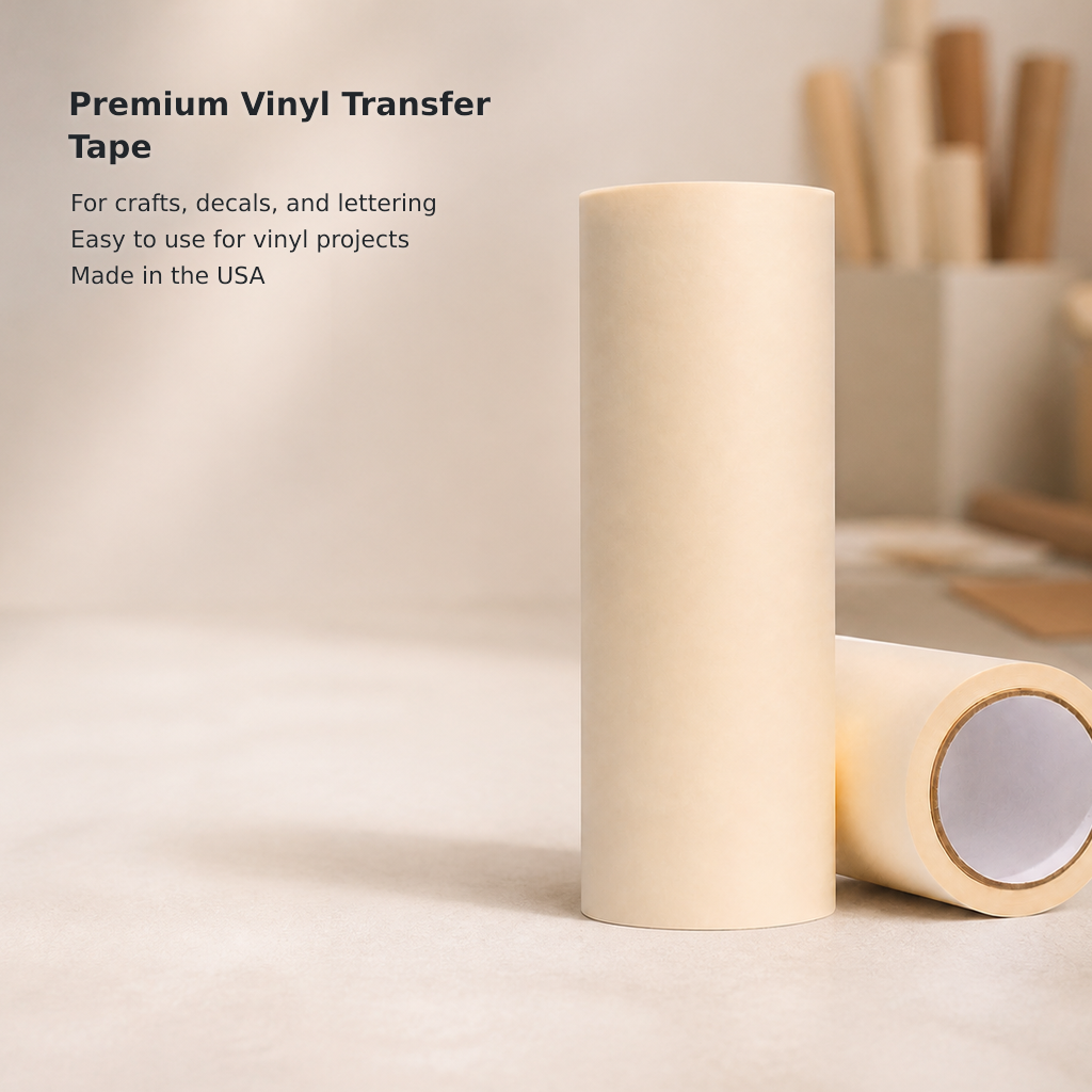 Premium Vinyl Transfer Tape – Made in the USA